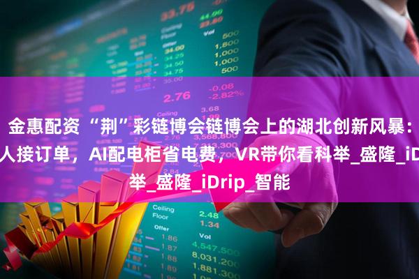 金惠配资 “荆”彩链博会链博会上的湖北创新风暴:人形机器人接订单,AI配电柜省电费,VR带你看科举_盛隆_iDrip_智能